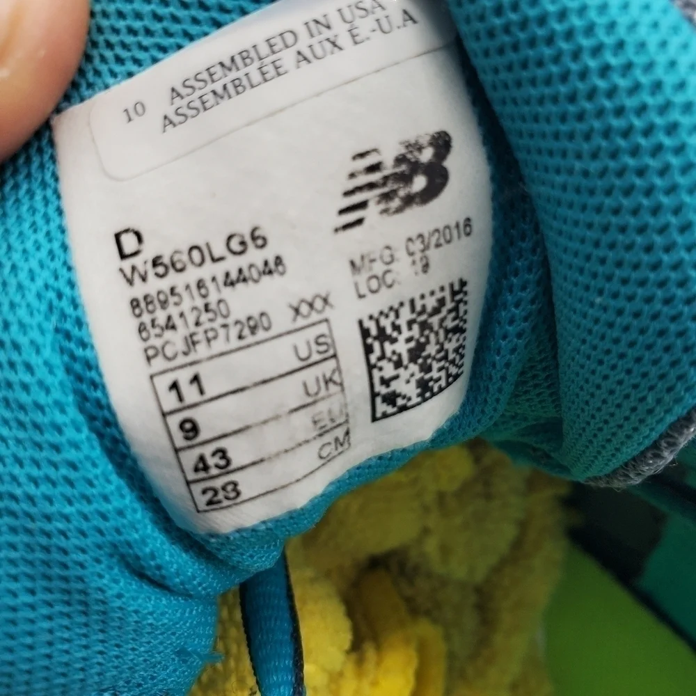 New Balance 560 Women Tech Ride Dual Comfort Running Shoes Size 11D  W560LG6